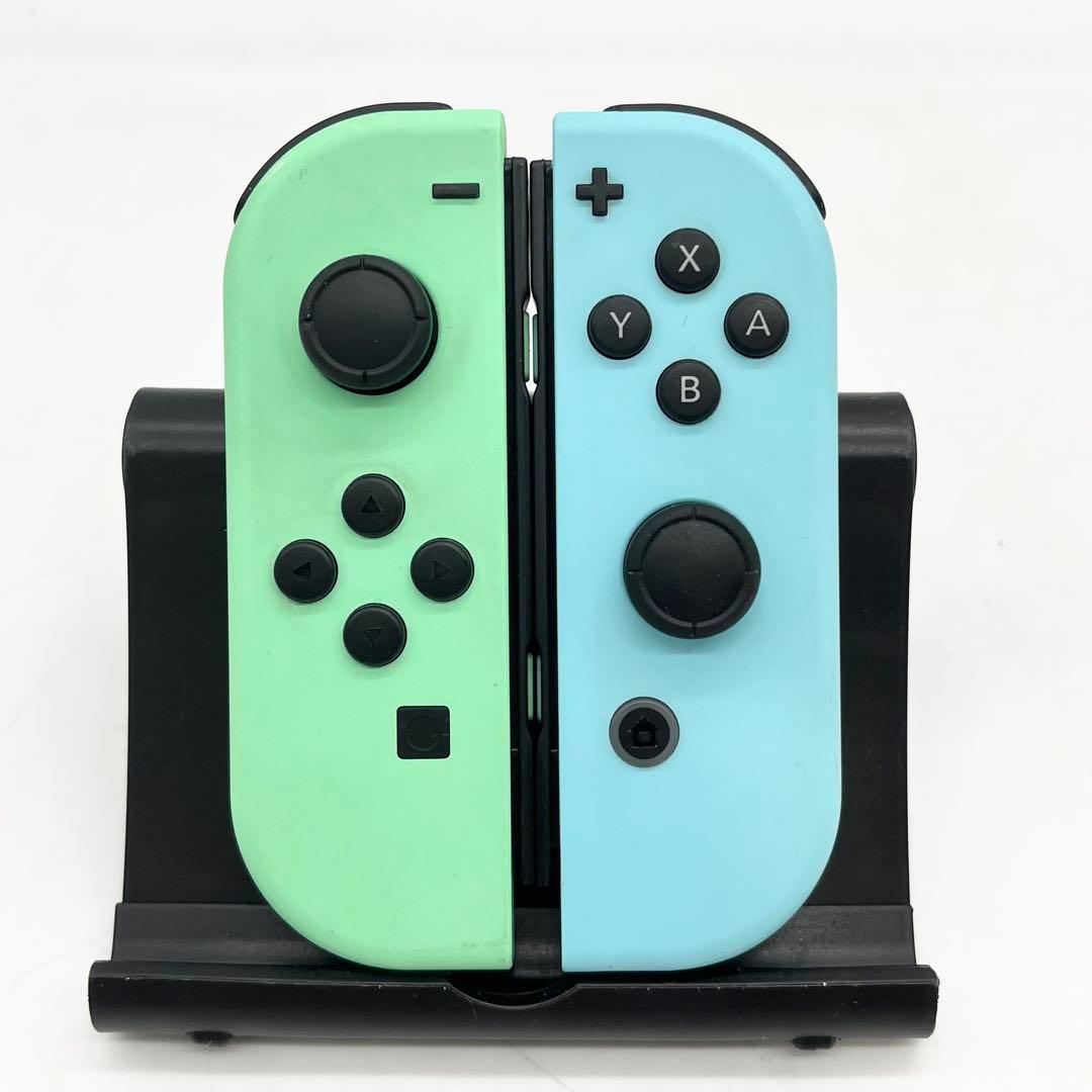 【箱付き・液晶美品】NintendoSwitch本体 新型 どうぶつの森 動作品