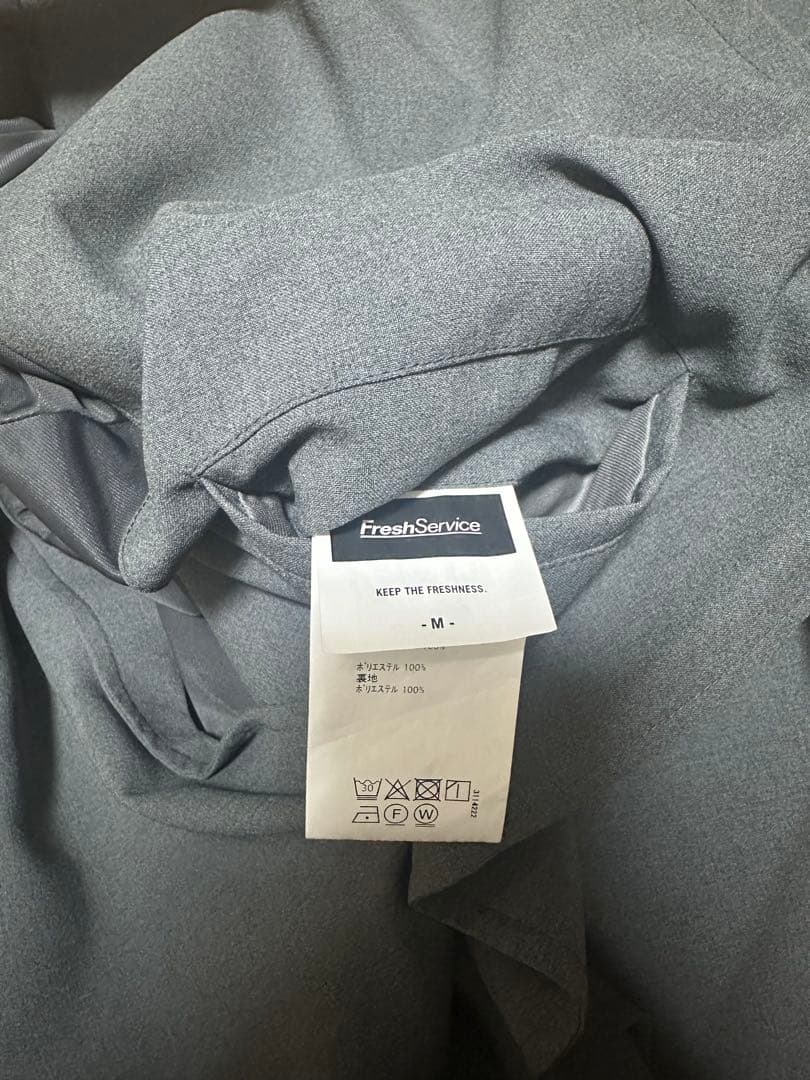 ジャケット・アウター Fresh Service DRY CLOTH JACKET [H.GRAY]
