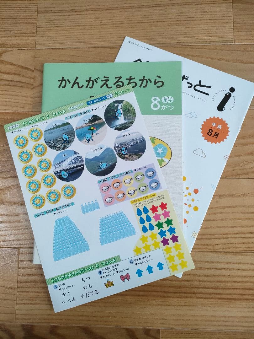 Ｚ会幼児コース　年長　ぺあぜっと　かんがえるちからワーク