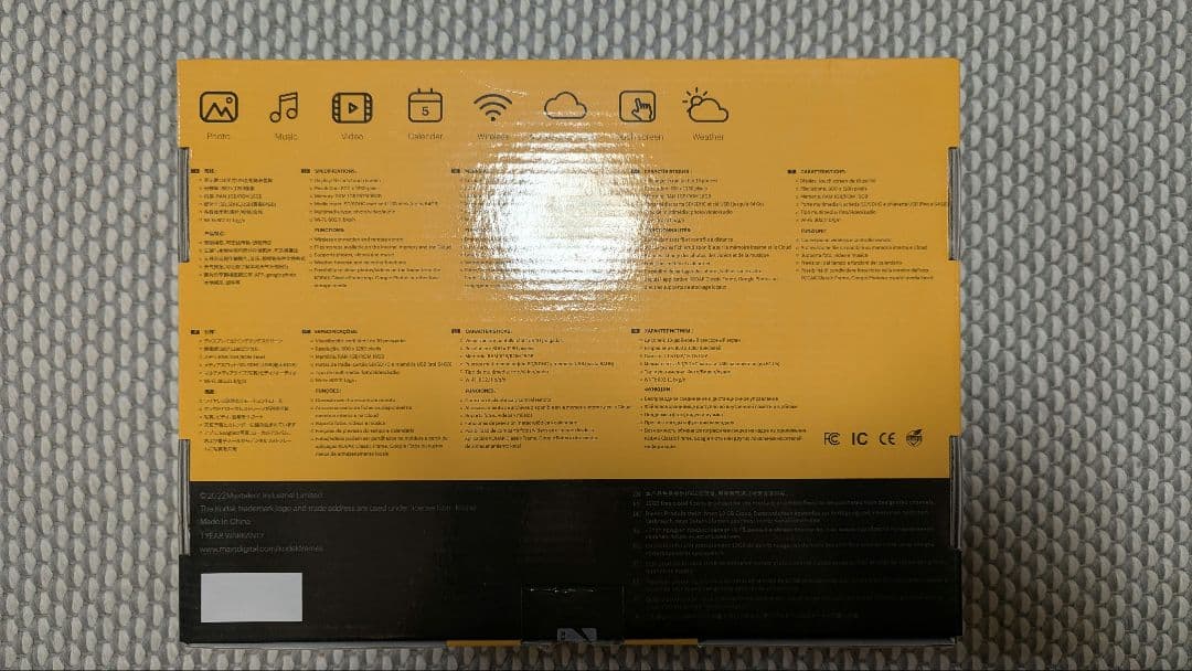 KODAK Wi-Fiタッチスクリーンデジタルフォトフレーム　 RCF-106H