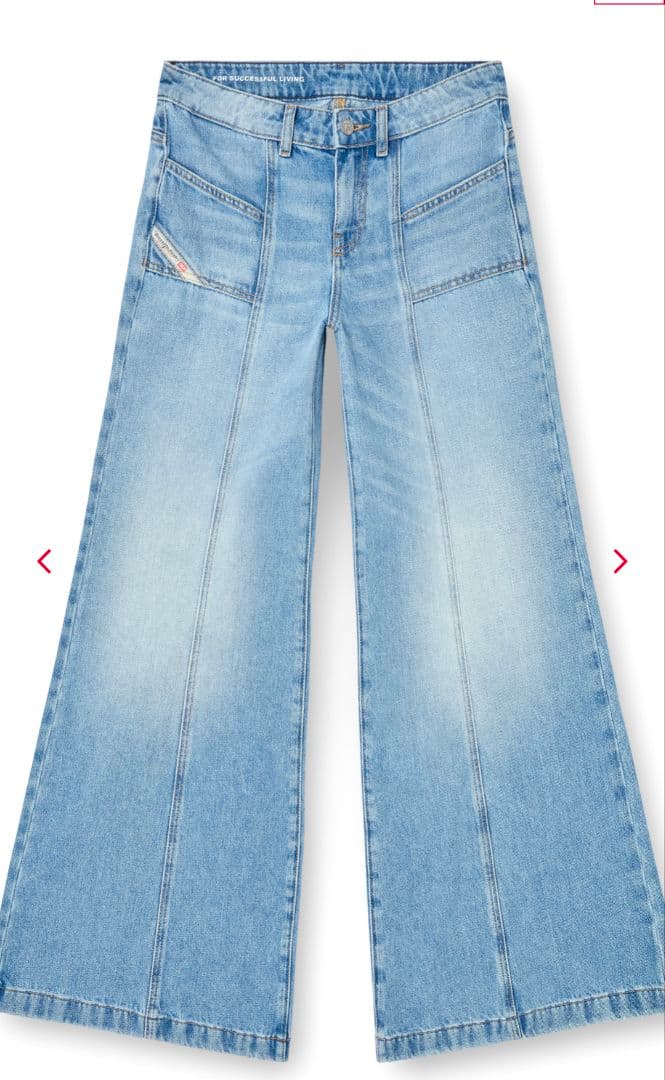flare jeans d-akii 0clba　W.23 L.28