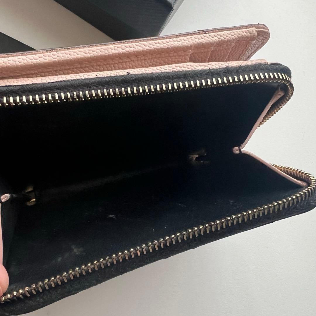 238 極上美品 SAINTLAURENT イヴサンローラン 2つ折り財布
