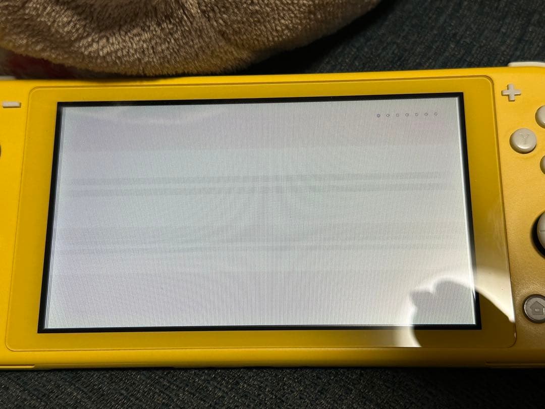 ジャンク品 Nintendo Switch Lite イエロー 本体のみ