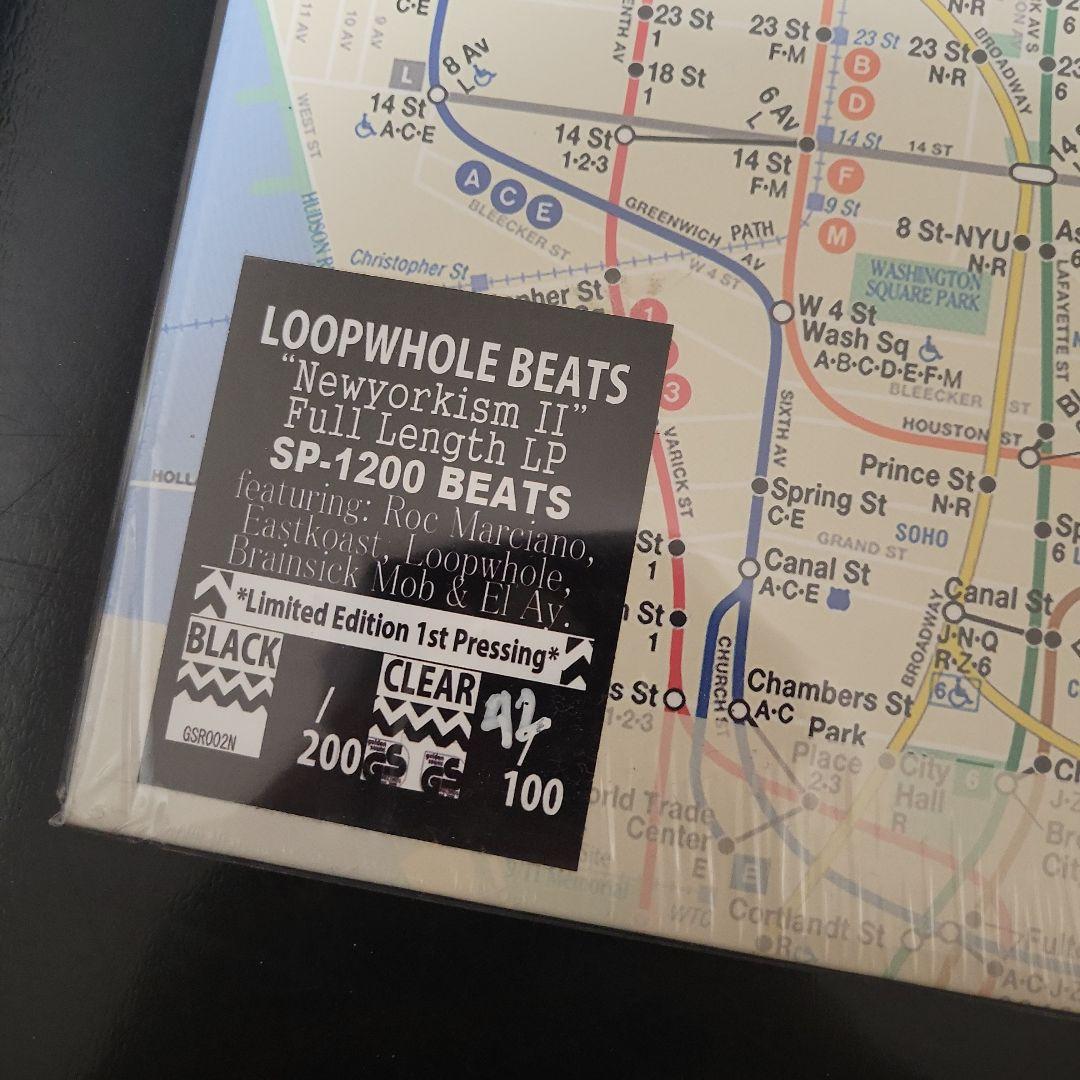 Loopwhole Beats Newyorkism II LP クリア レア