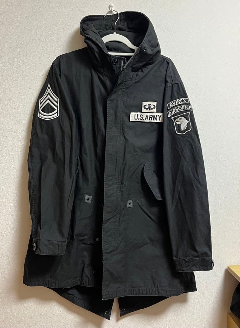 た*れ様 AVIREX モッズコート フィッシュテールM-51 US ARMY