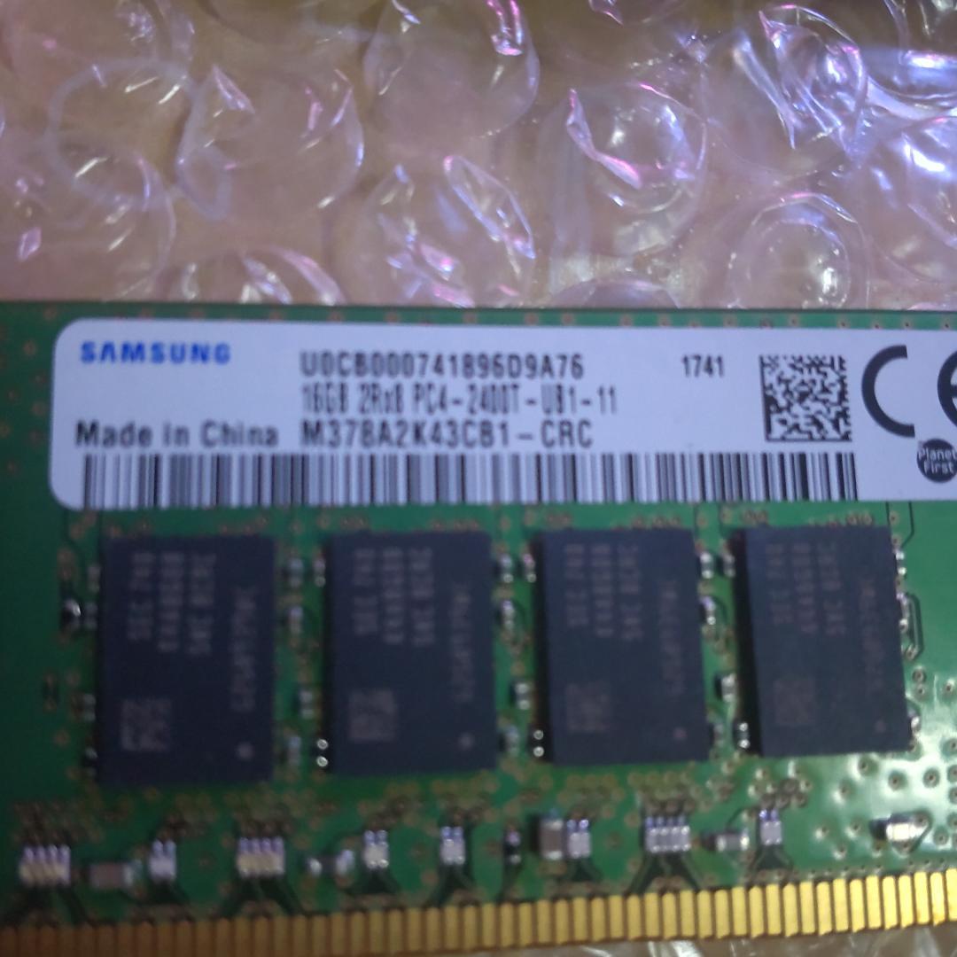 SAMSUNG デスクトップ用 DDR4メモリ 16GB×2枚=計32GB