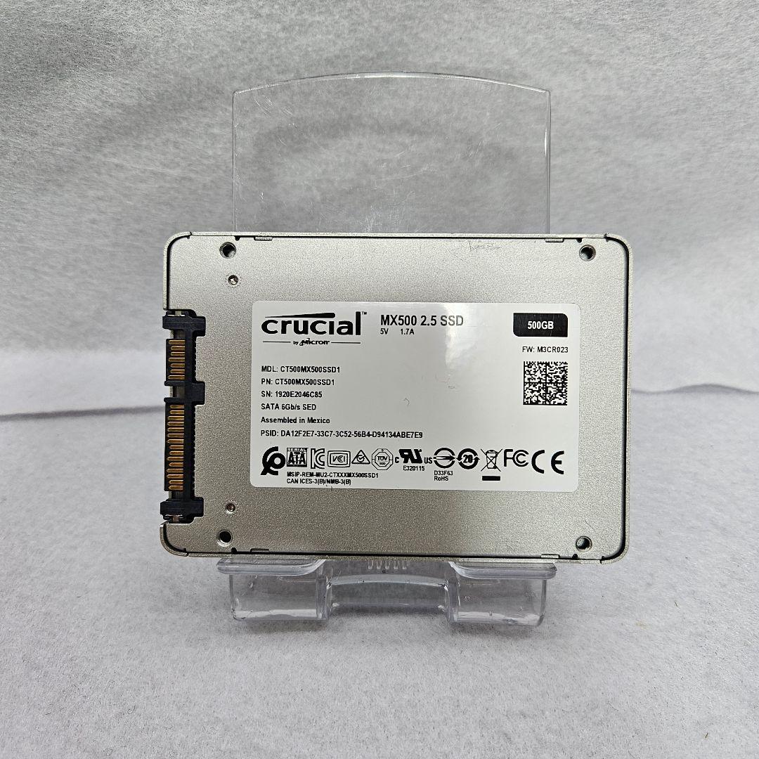 内蔵型SSD Crucial MX500 2.5in SSD 500GB