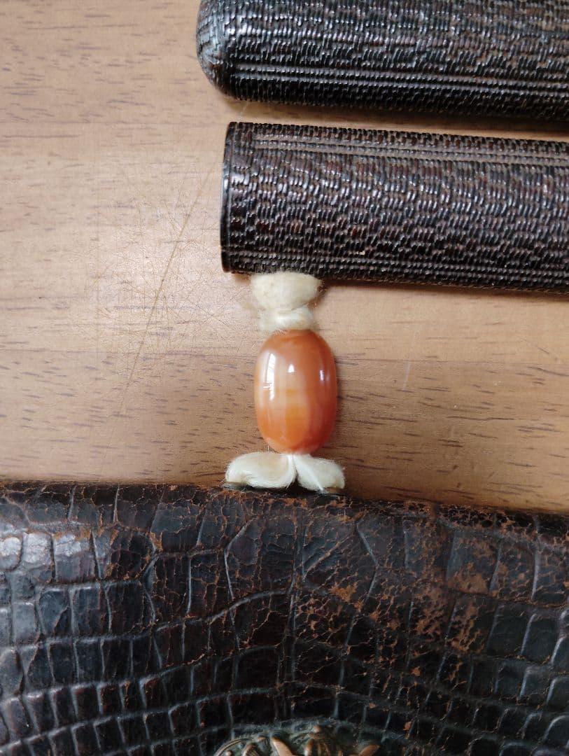 骨董品　煙草入れ　キセルとキセル入れ