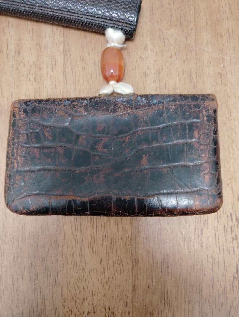 骨董品　煙草入れ　キセルとキセル入れ