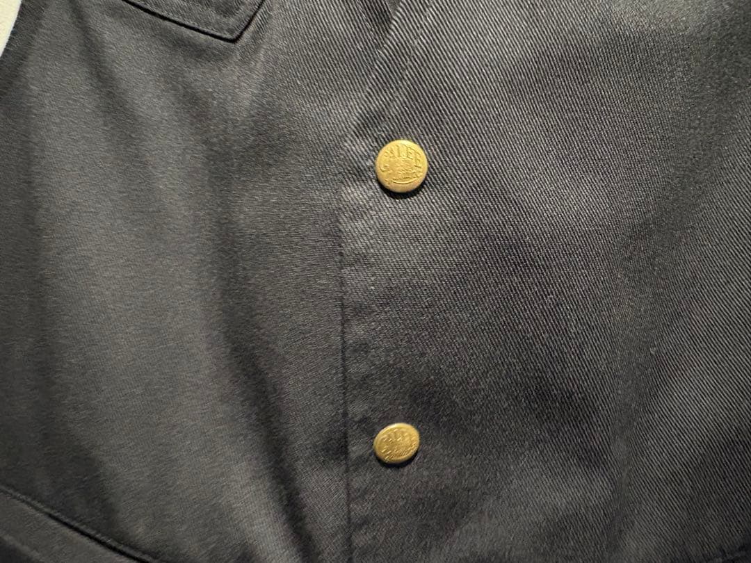 【美品】CALEE (キャリー) ブラック ベスト (CL-17AW005)