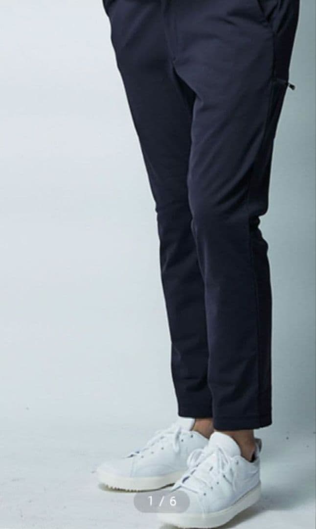 TFW49　ストレッチ パンツ EASY ANKLE TROUSERS　ネイビー