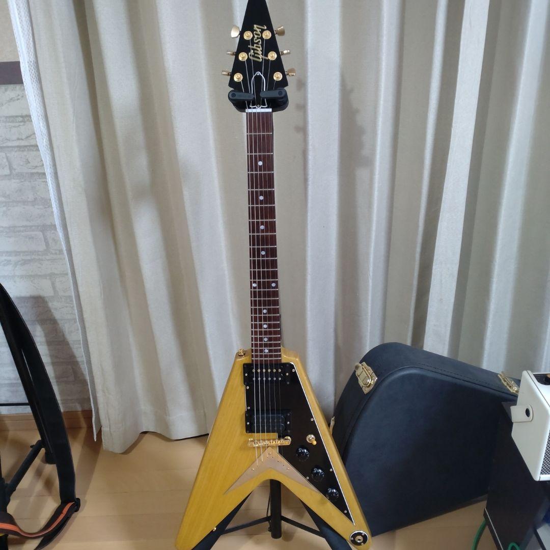 希少Momose フライングV MFV K-STD/ NJ KNY BLK-PG