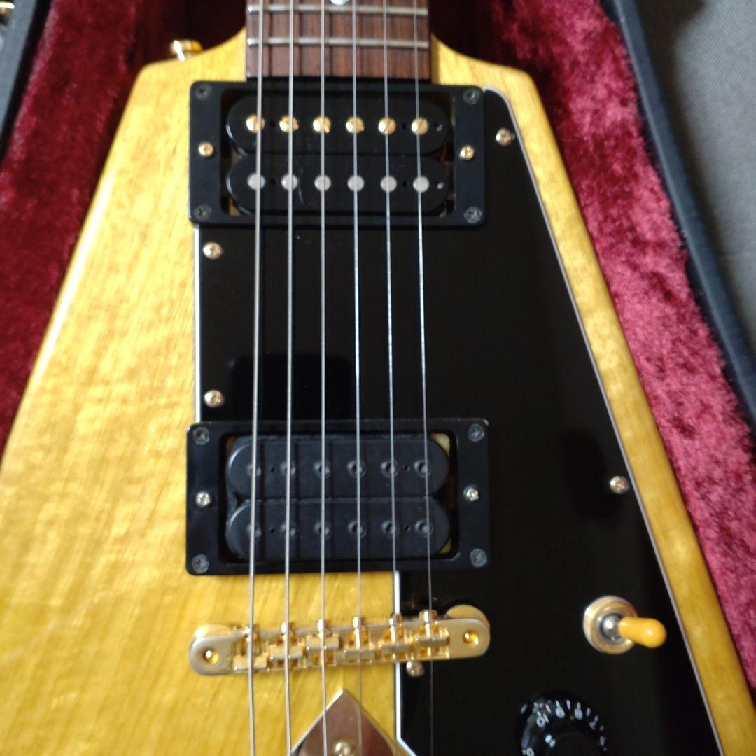 希少Momose フライングV MFV K-STD/ NJ KNY BLK-PG