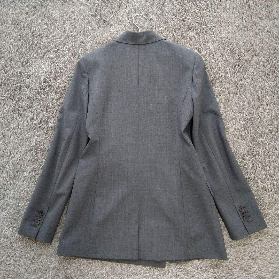 Theory セオリー ダブルジャケット グレー　TRACEABLE.WOOL