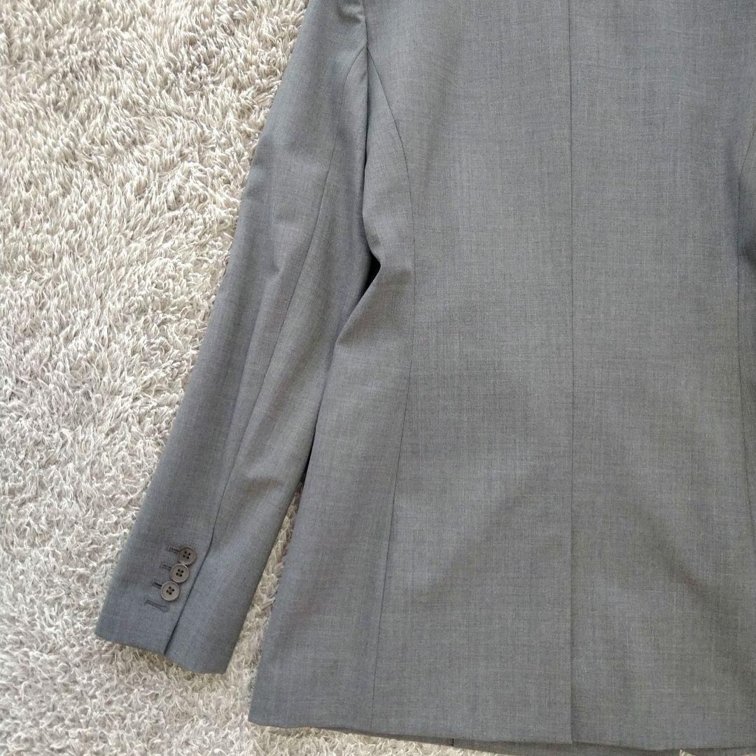 Theory セオリー ダブルジャケット グレー　TRACEABLE.WOOL