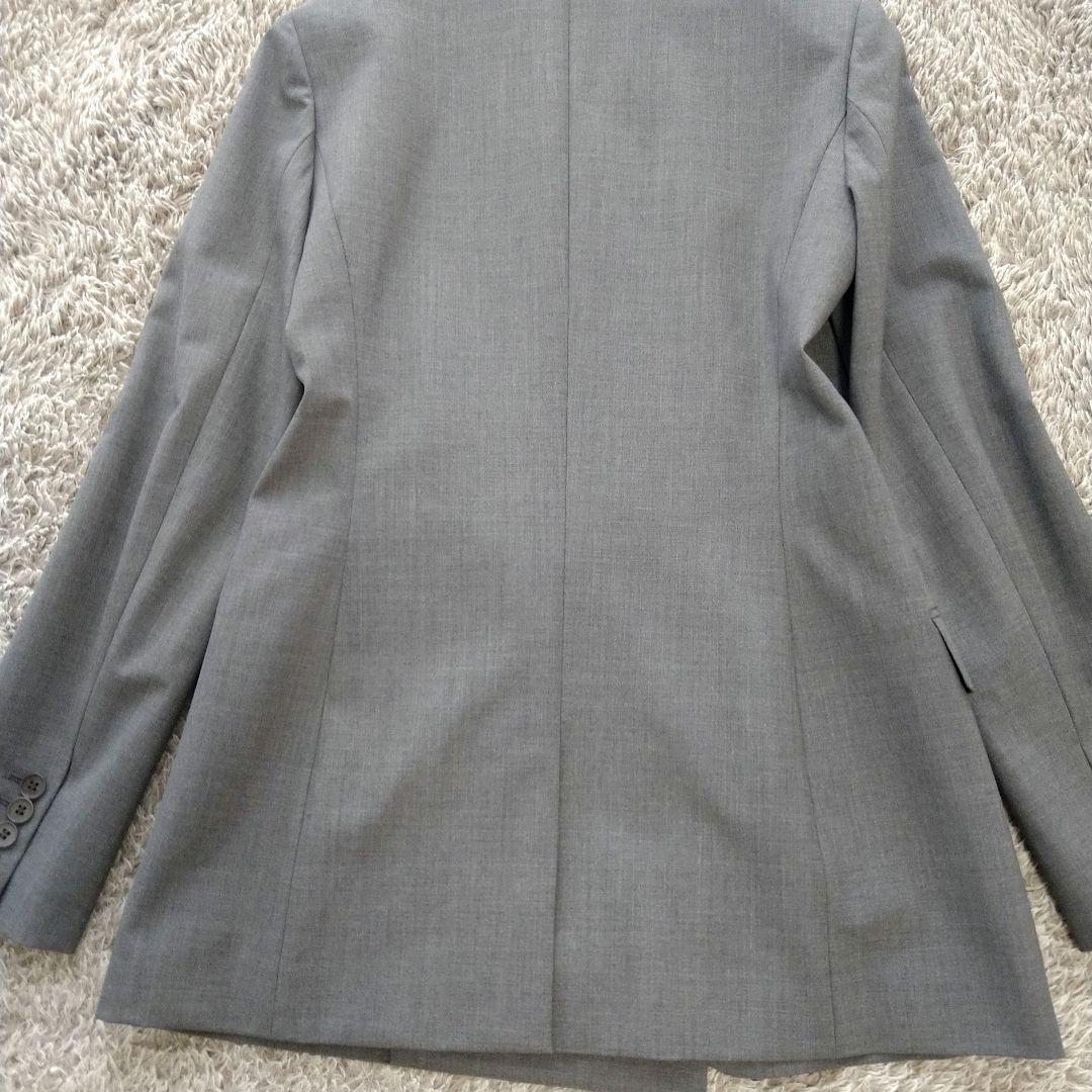 Theory セオリー ダブルジャケット グレー　TRACEABLE.WOOL
