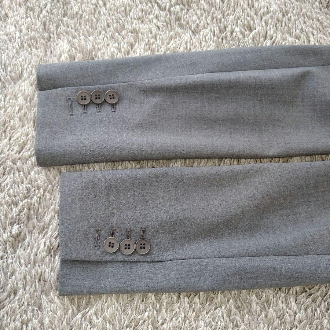 Theory セオリー ダブルジャケット グレー　TRACEABLE.WOOL