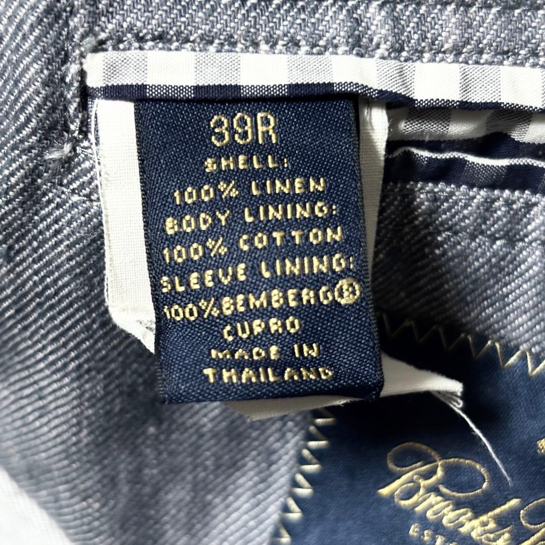 BROOKS BROTHERS ブルックスブラザーズ 麻 テーラードジャケット