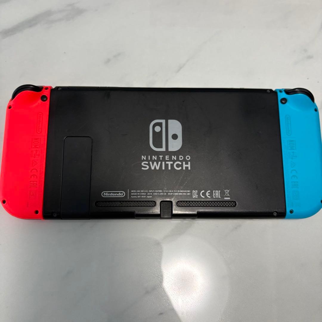 【動作確認済】おまけ付Nintendo Switch 本体 ネオンブルーレッド