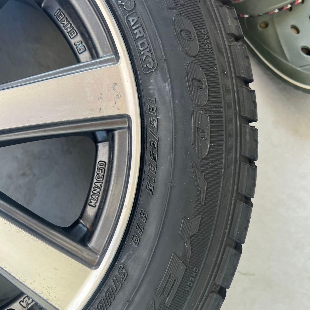 Zero 185/65R15 スマックホイール　4本セットフリードGB3