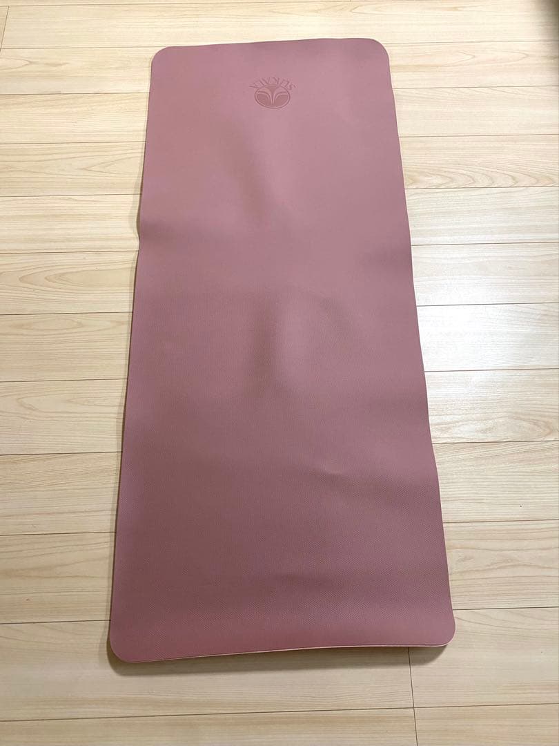 SUKALA LAVA ピンク ローズ リバーシブルヨガマット 収納バッグ付き
