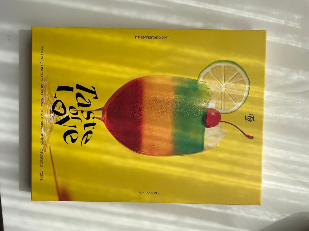 TWICE monograph 「Alcohol-Free」