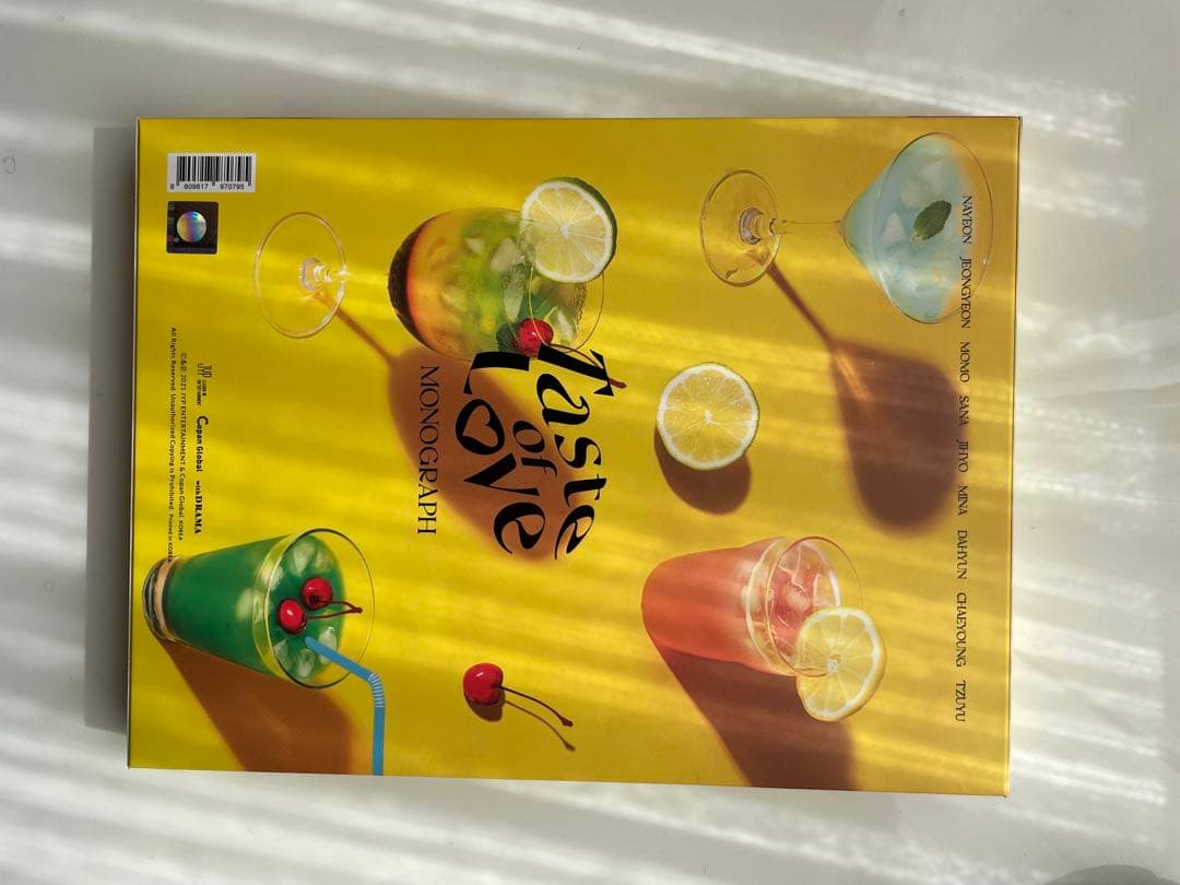 TWICE monograph 「Alcohol-Free」