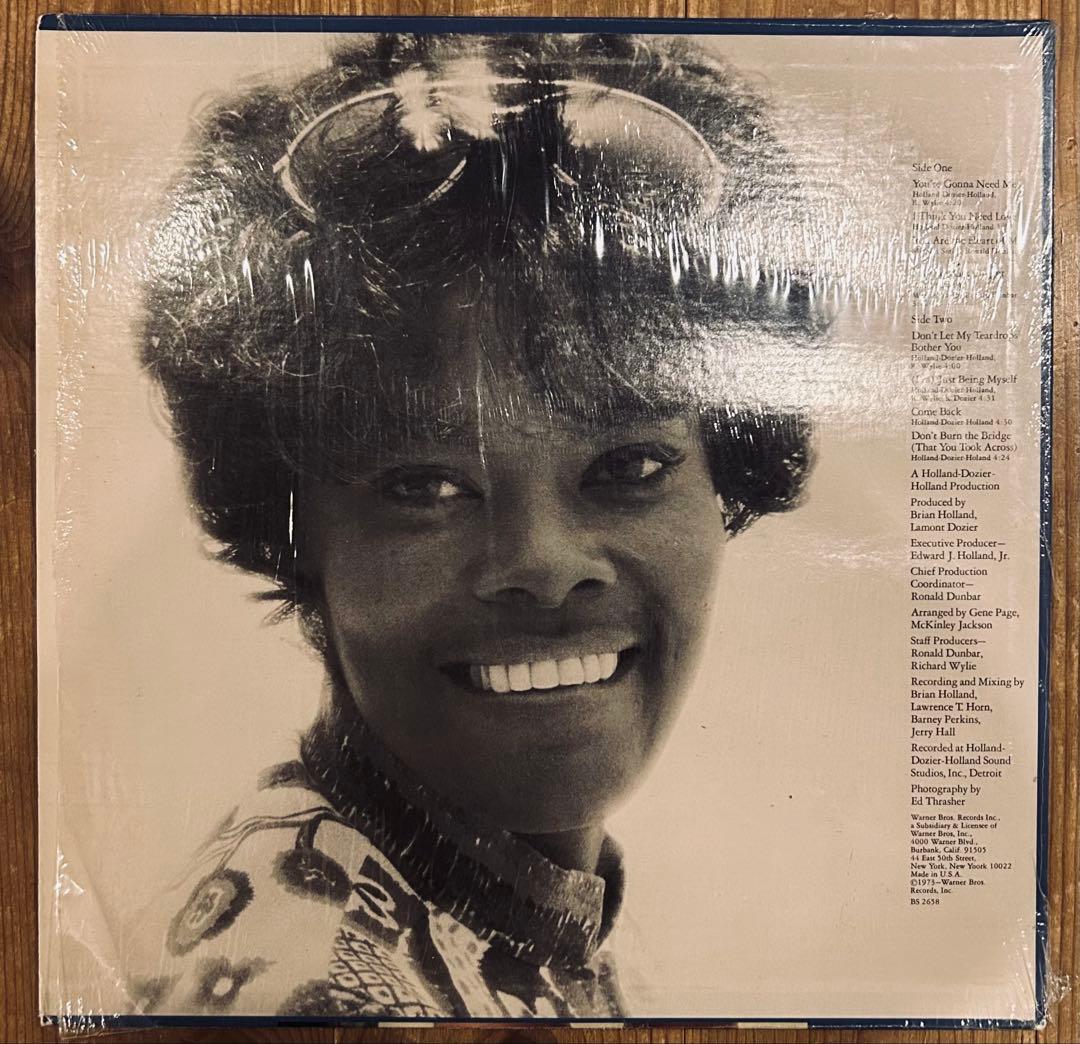 Dionne Warwicke Just Being Myself レコード