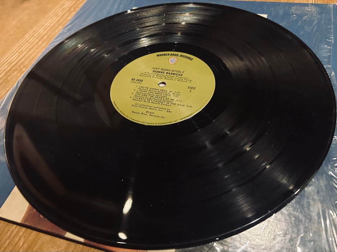 Dionne Warwicke Just Being Myself レコード