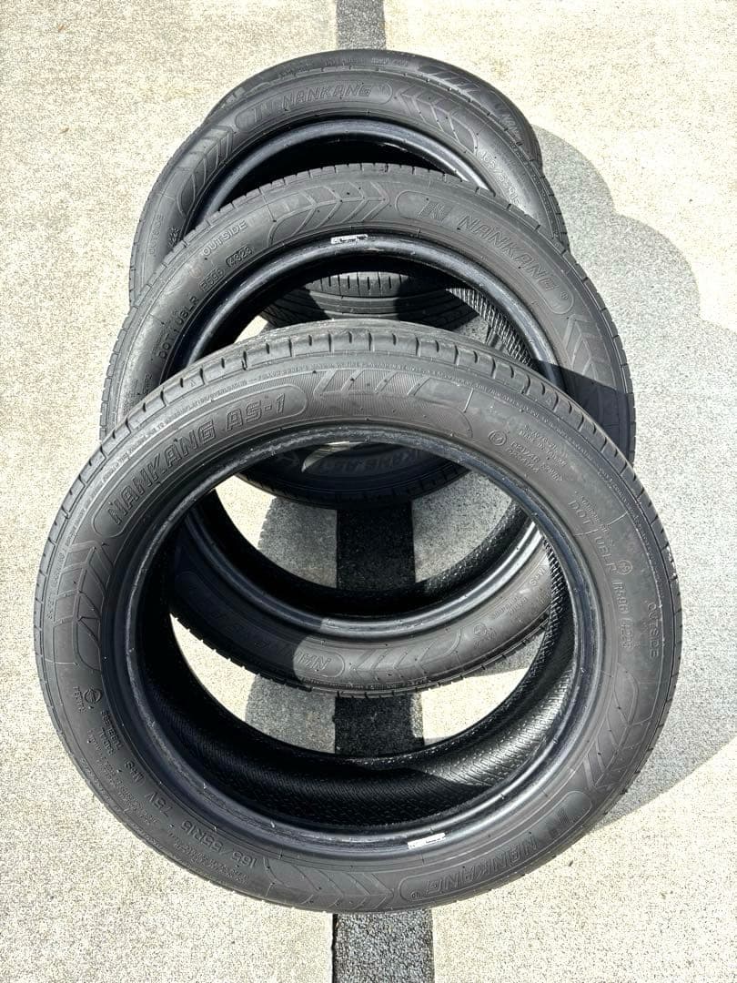 165/55R15 75V NANKANG 2023年製　夏タイヤ　4本セット