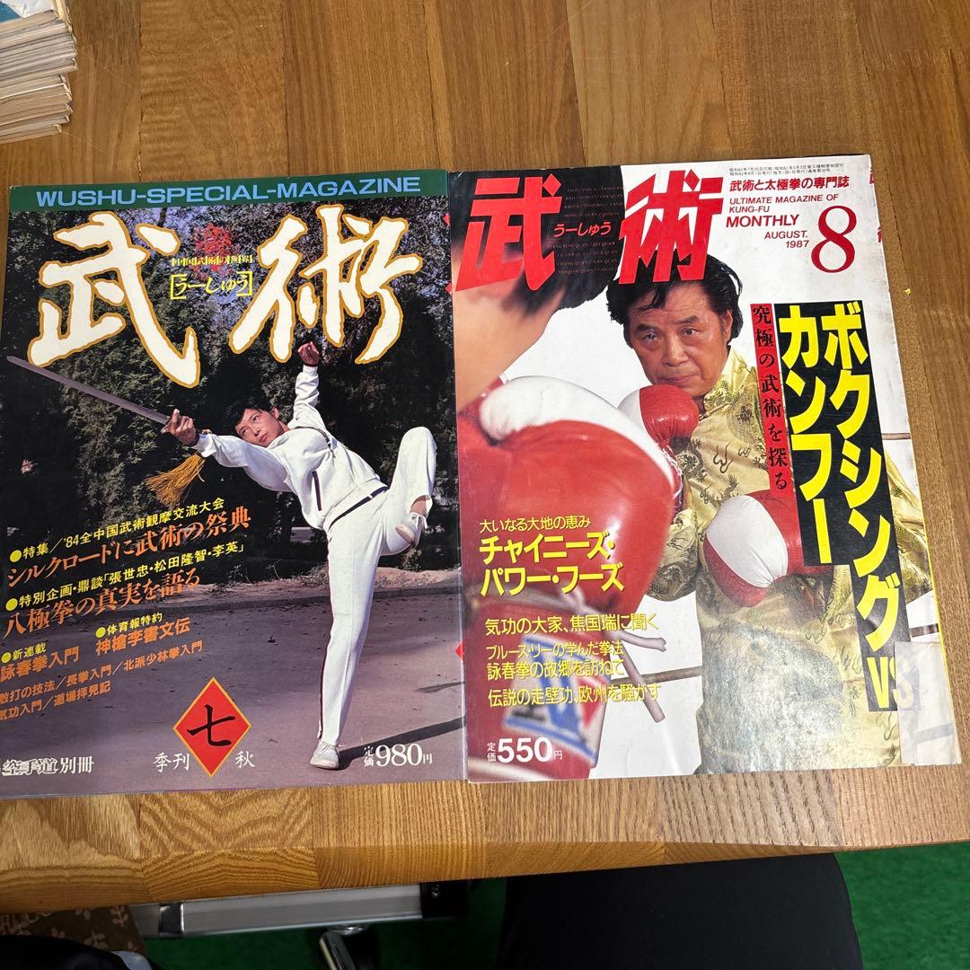 中国武術の専門誌 武術 うーしゅう 16冊 現状品