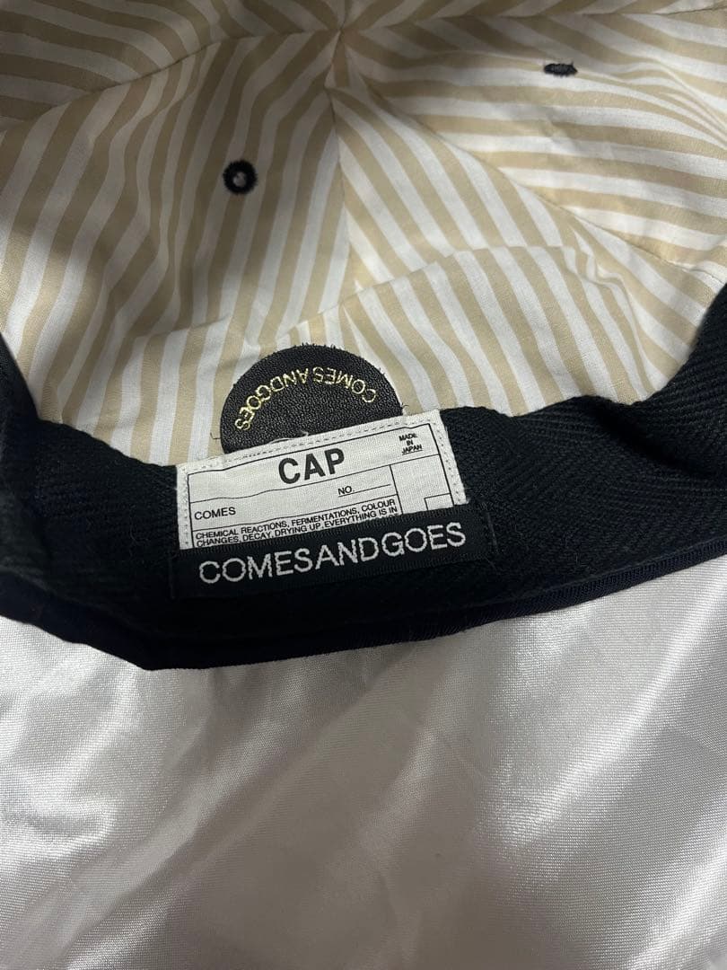 【ハシモト】COMESANDGOES カムズアンドゴーズ キャップ