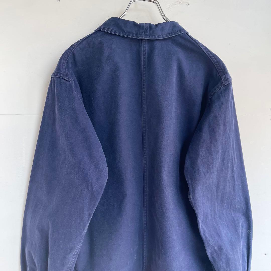 60s 70s フランス軍 カバーオール ワークジャケット ヴィンテージ 古着
