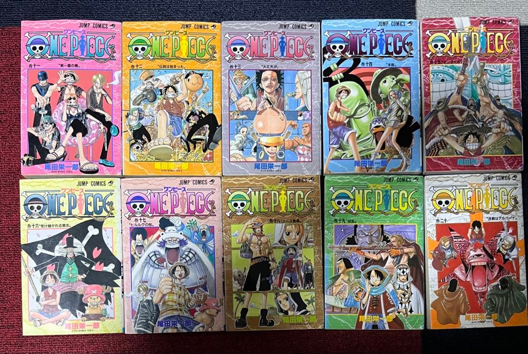 ワンピース　1〜108巻までの全巻セット