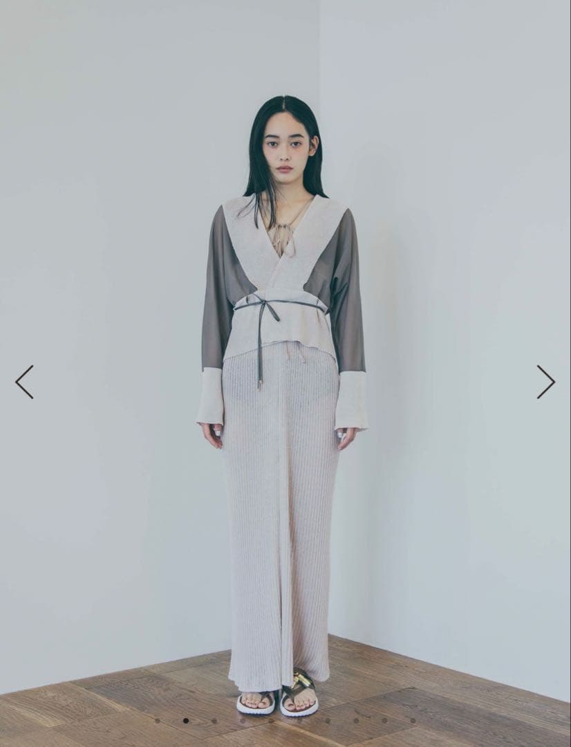 トップス YUKI SHIMANE Airy Cardigan - PINK