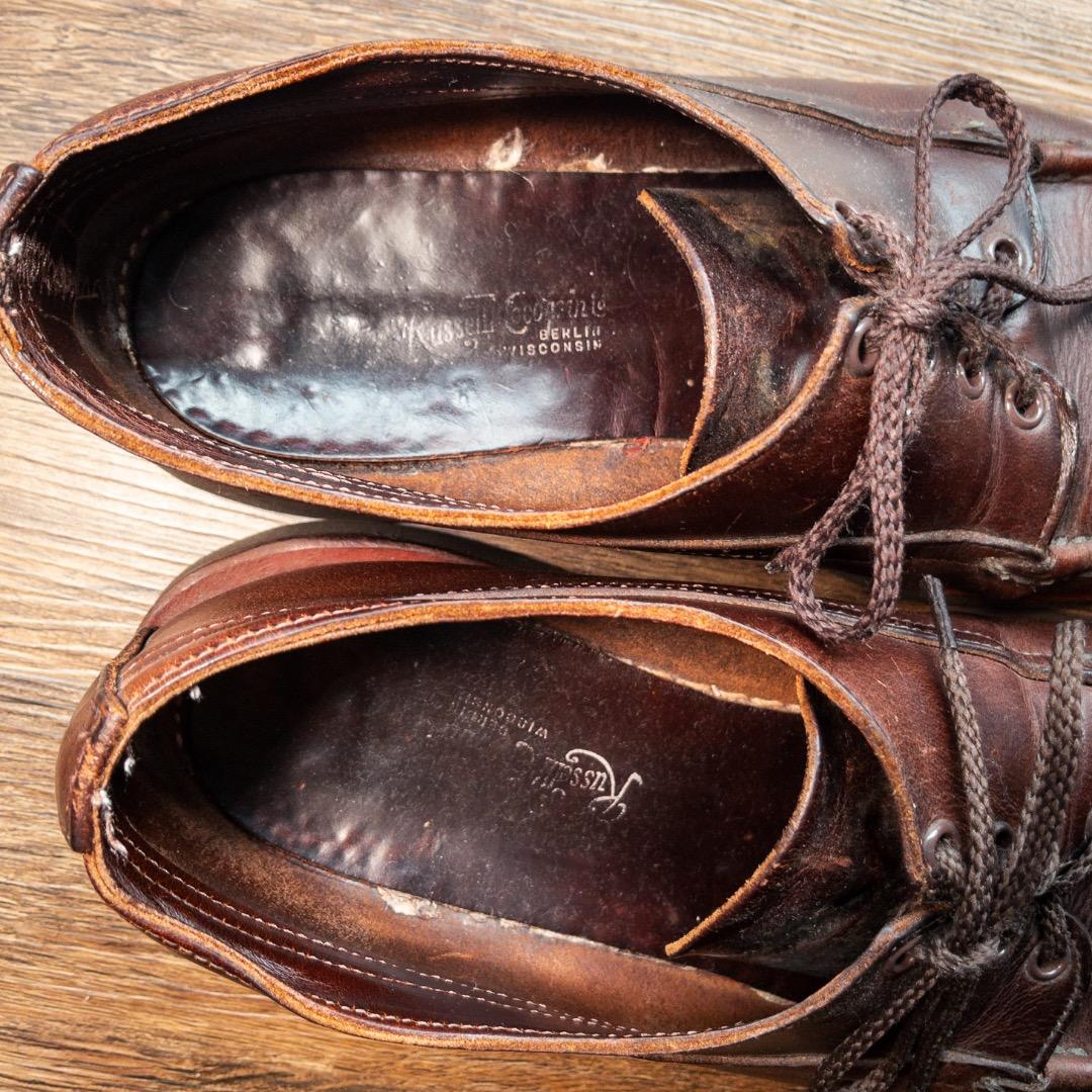 RUSSELL MOCCASIN フィッシングオックスフォード US9.5