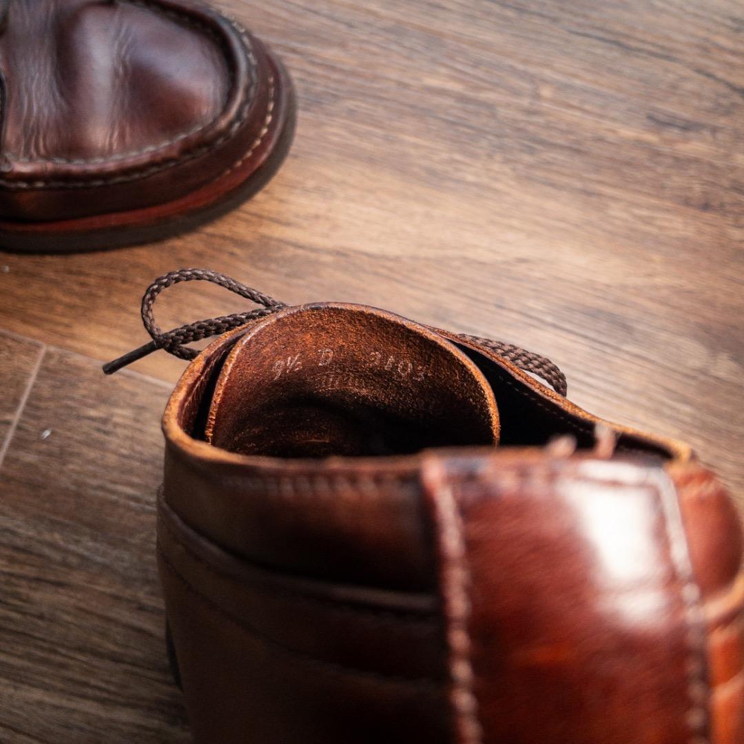 RUSSELL MOCCASIN フィッシングオックスフォード US9.5