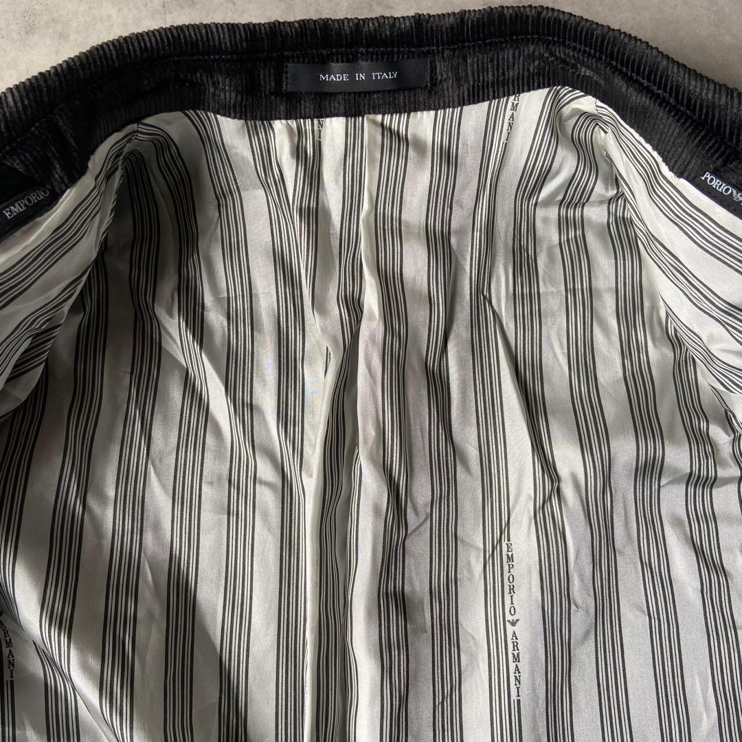 archive EMPORIO ARMANI テーラードジャケット 光沢CF59