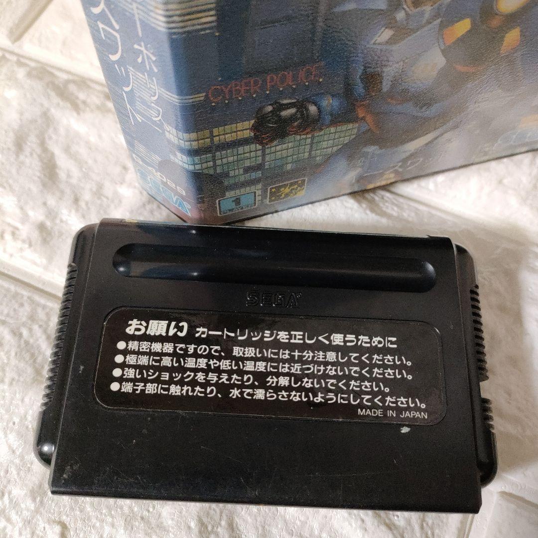 《SEGA ゲーム》★メガドライブ『ESWAT:サイバーポリス』※中古品