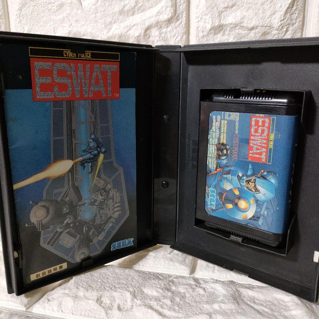 《SEGA ゲーム》★メガドライブ『ESWAT:サイバーポリス』※中古品
