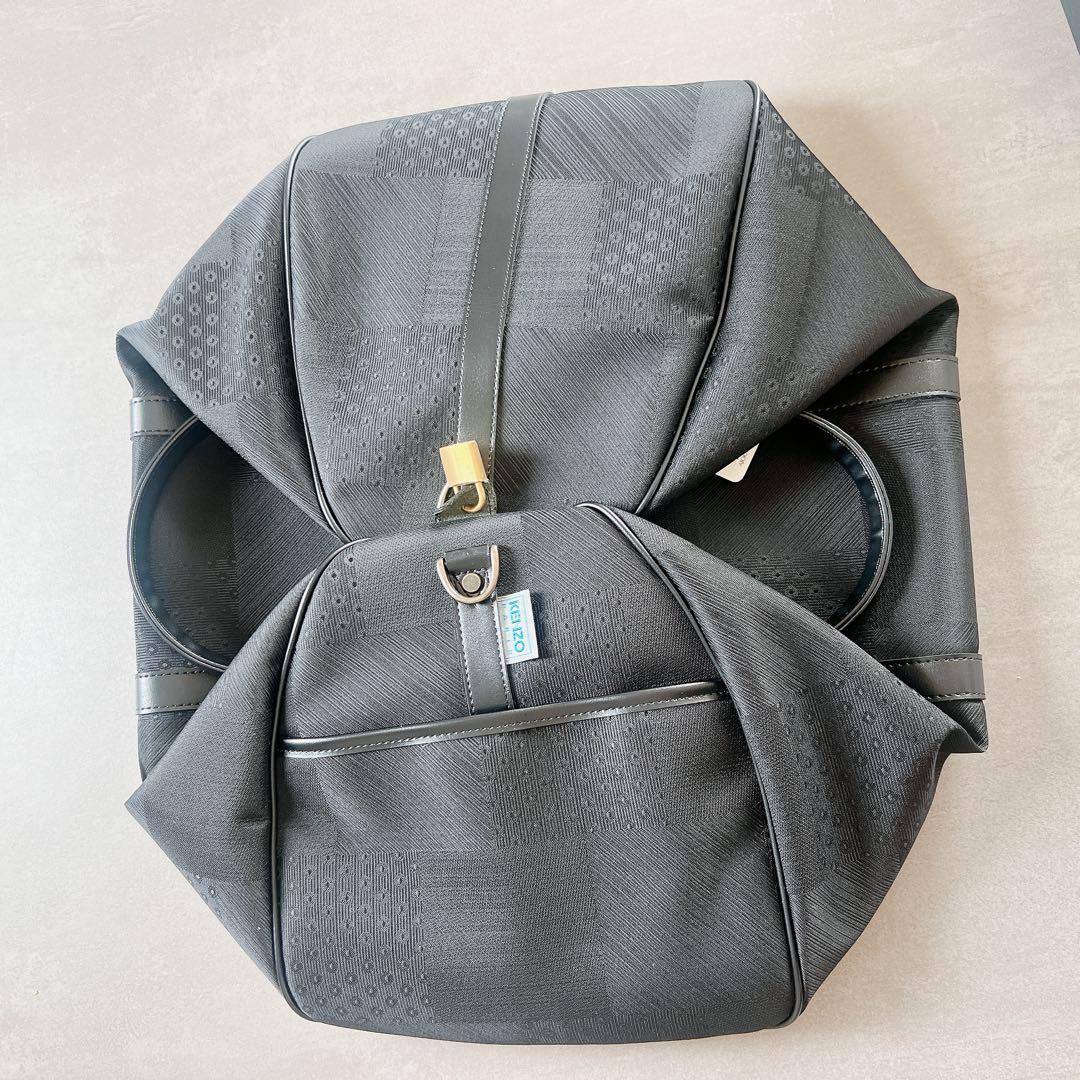 KENZO ボストン 2way ショルダー 大容量 黒 ナイロン 新品未使用