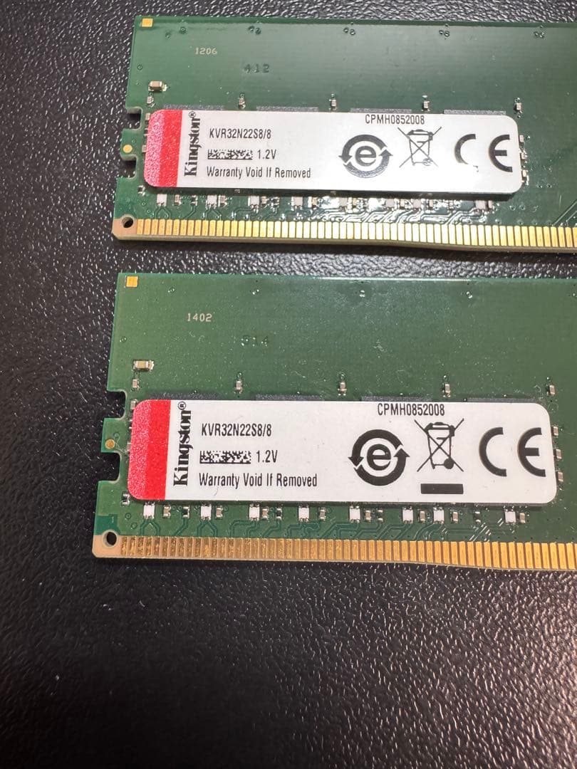 お*ち様 キングストン 8GB DDR4メモリ 3200 2枚組 デスクトップ用