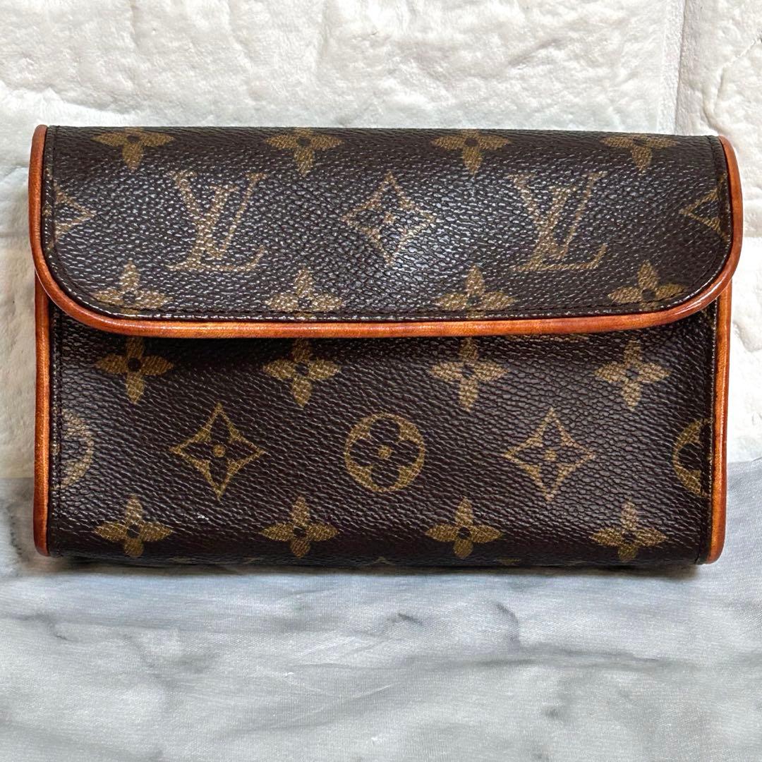 LOUIS VUITTONモノグラム　ポシェットフロランティーヌウエストバッグ