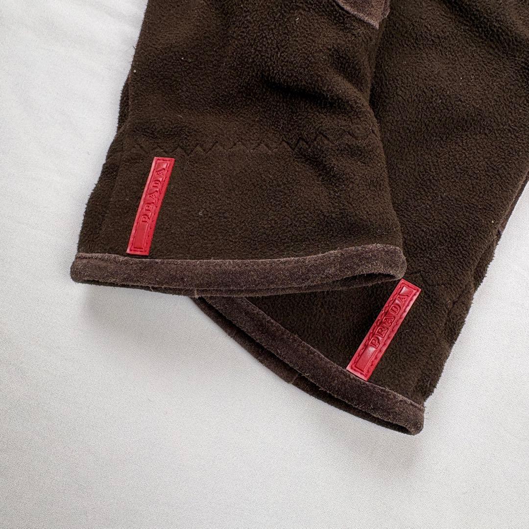 小物 Archive PRADA SPORT gloves brown