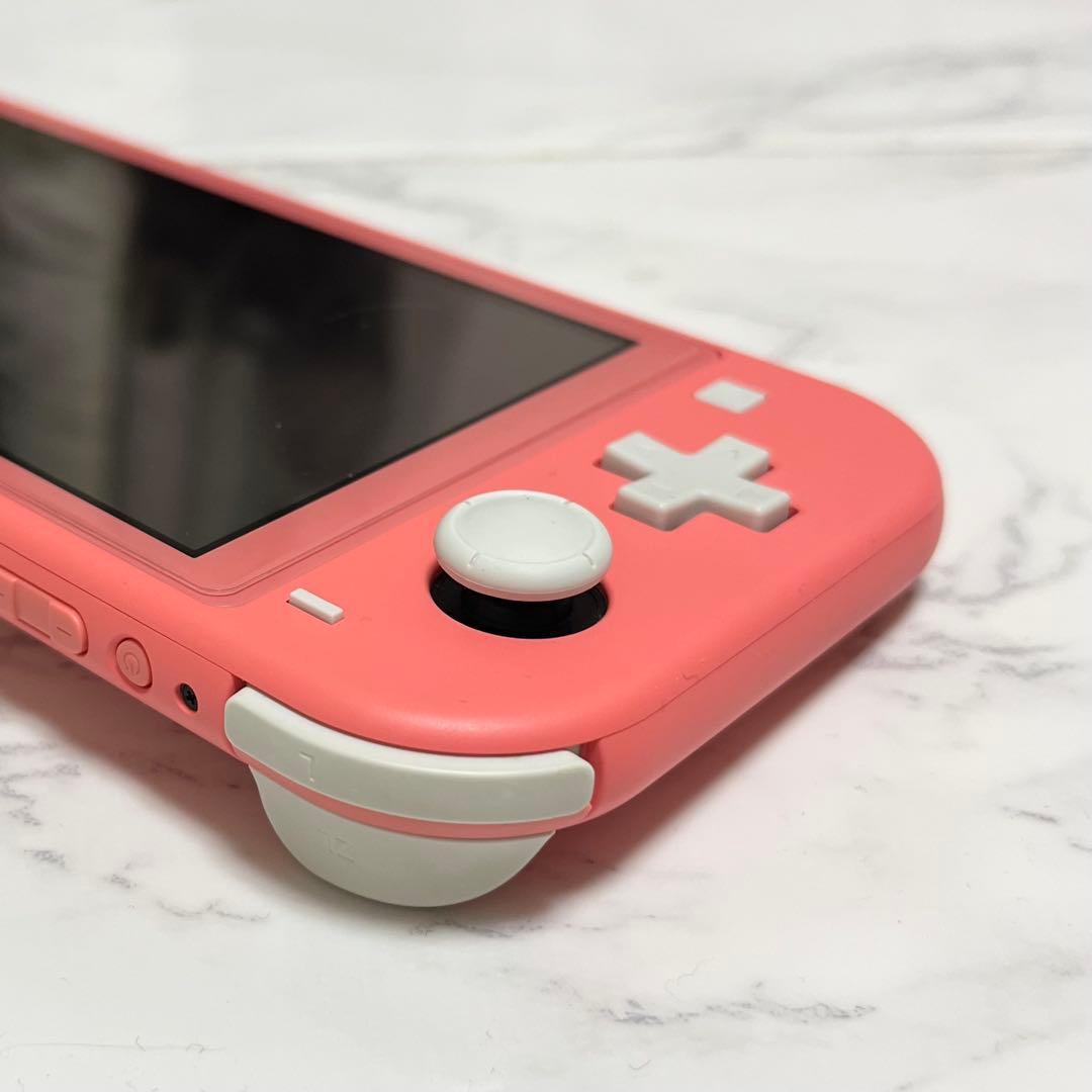 Nintendo Switch Lite コーラルピンク 充電器・あつ森付き