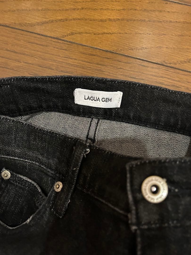 【美品】ラグアジェム　LEDA LOW WAIST FLARE デニム
