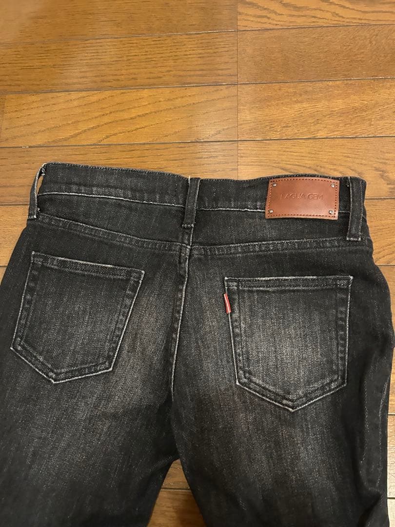 【美品】ラグアジェム　LEDA LOW WAIST FLARE デニム