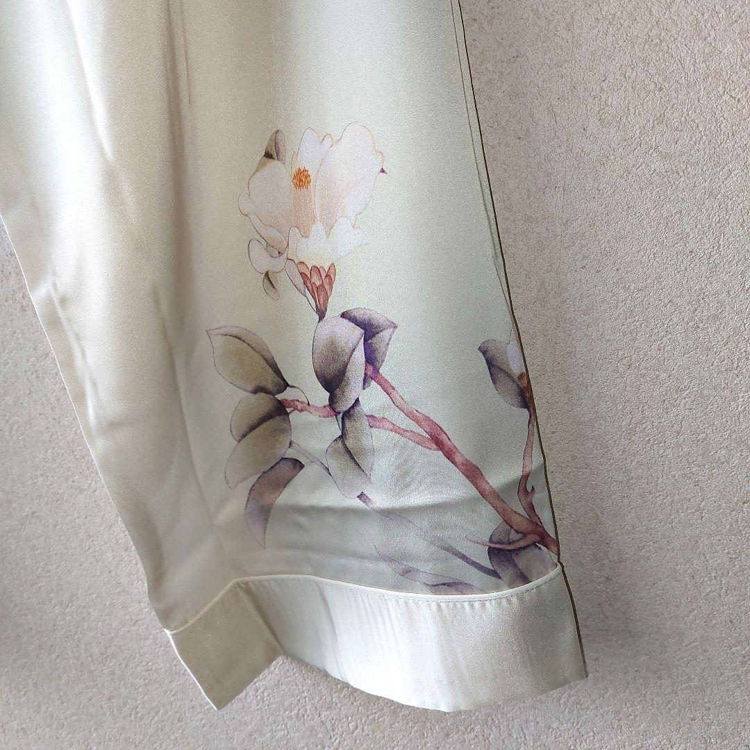 中国製～シルク(98％)パジャマ男女兼用　XXLサイズ　一等品　新品　未使用品