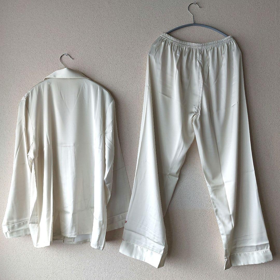 中国製～シルク(98％)パジャマ男女兼用　XXLサイズ　一等品　新品　未使用品