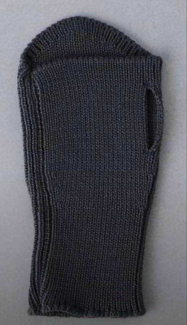 BATONER バトナー ニットグローブ チャコールグレー